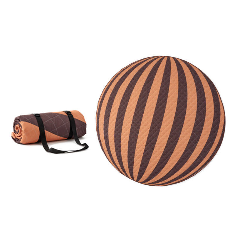 200cm Round Moisture-proof Picnic Mat Outdoor Camping Carpet with Webbing Strap 200cm Round Moisture-proof Picnic Mat Outdoor Camping Carpet with Webbing Strap